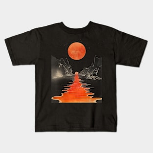 Extraterrestrial Landscape Kids T-Shirt